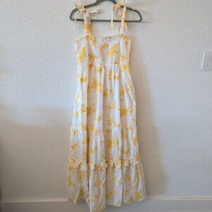 A Loves A Smocked Embroidersd Sundress (with pockets!)